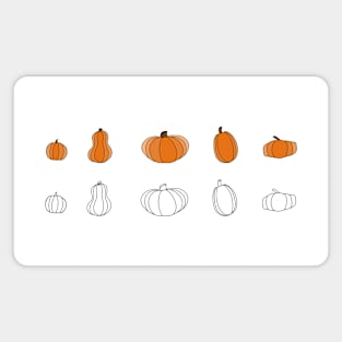 Pumpkin All Things Magnet